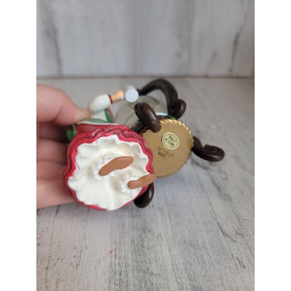 Carlton Cards tracking Santa ornament Xmas vintage - Picture 6 of 7